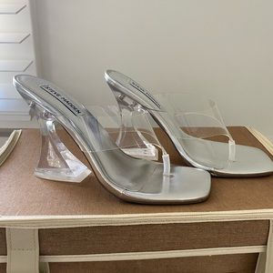 Steve Madden Clear heeled sandals
